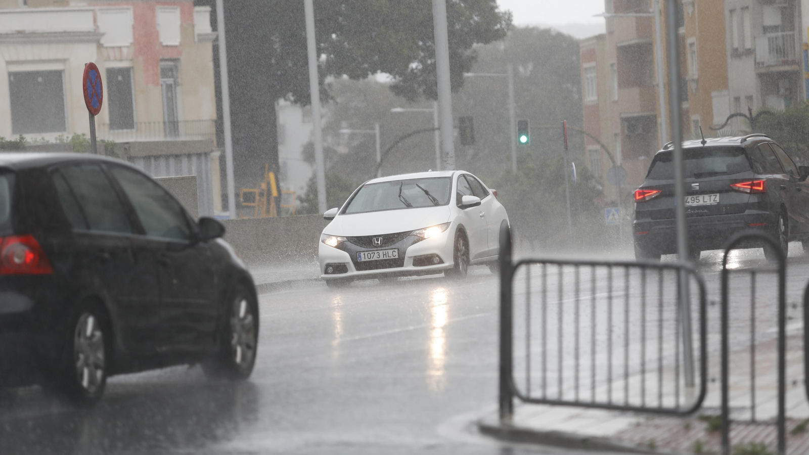 Fotos de la borrasca Nelson en el Campo de Gibraltar