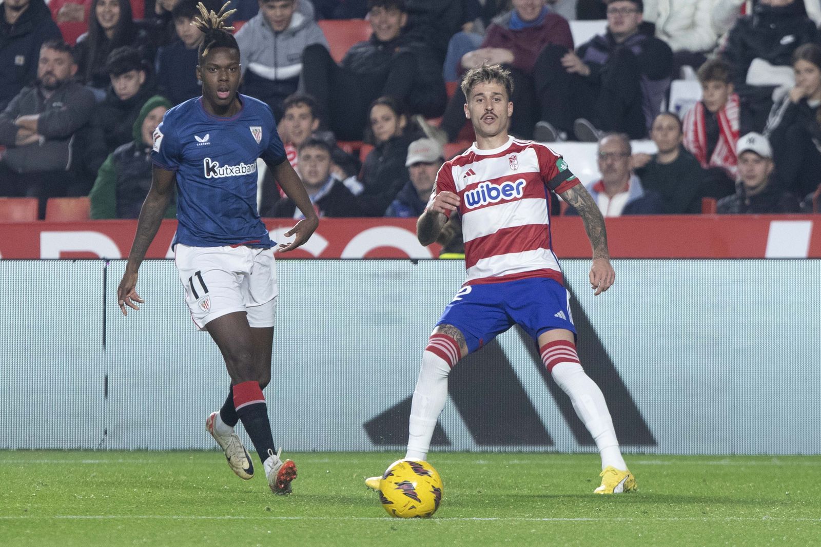Las imágenes del partido entre el Granada CF y Athletic Club