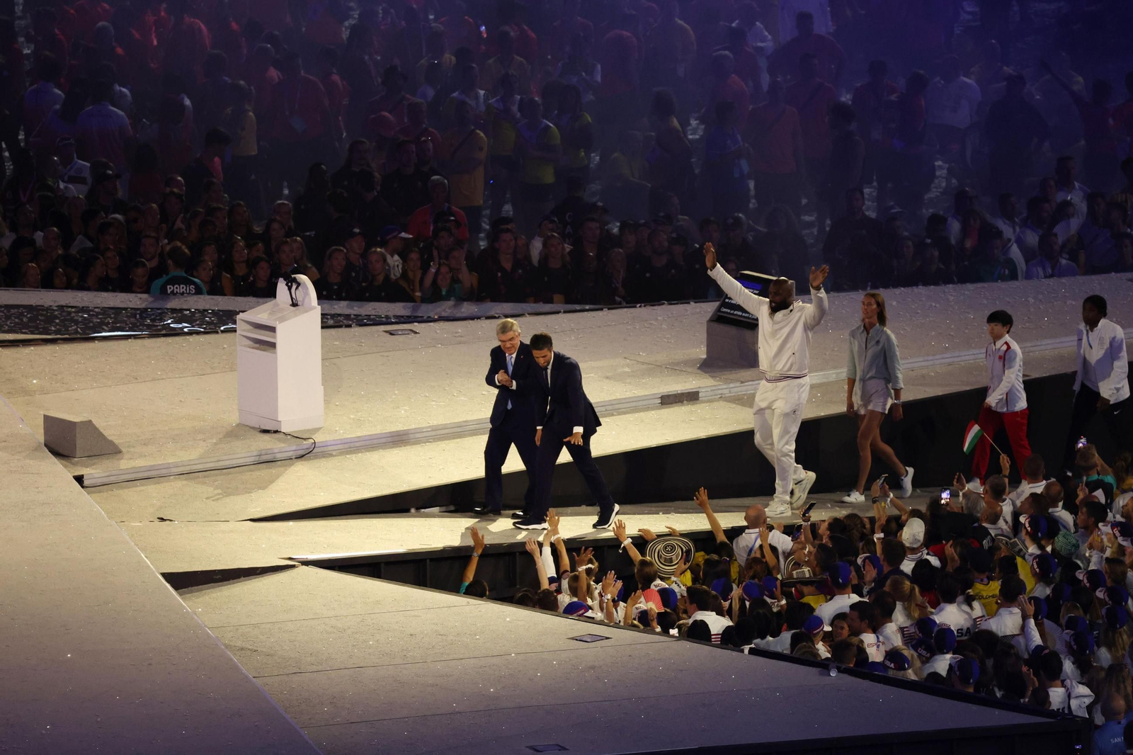 Las fotos de la ceremonia de clausura de los Juegos Olímpicos París 2024
