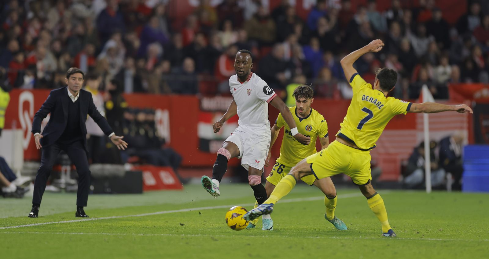 Las fotos del Sevilla fc-Villarreal