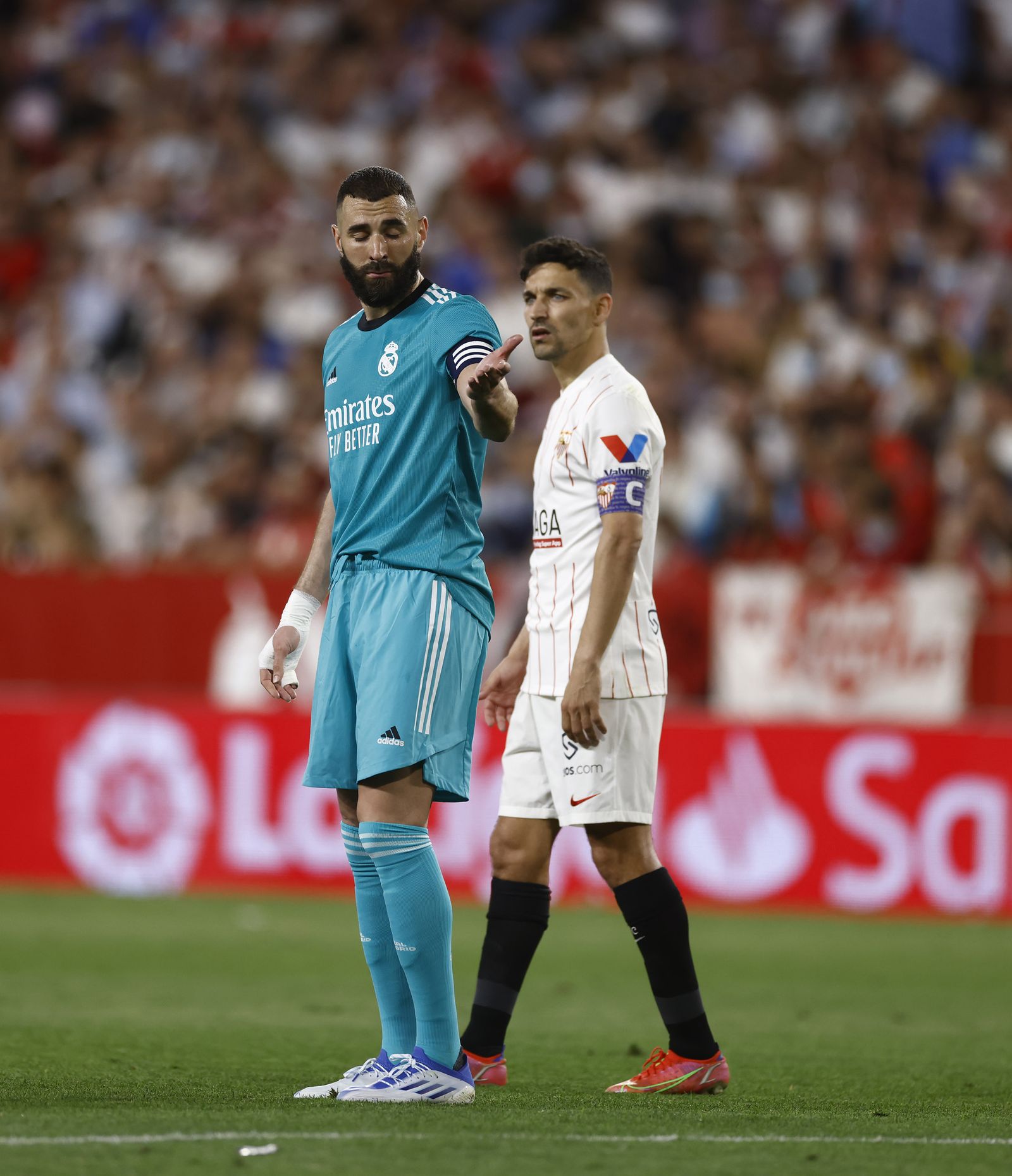 Las imágenes del Sevilla- Real Madrid