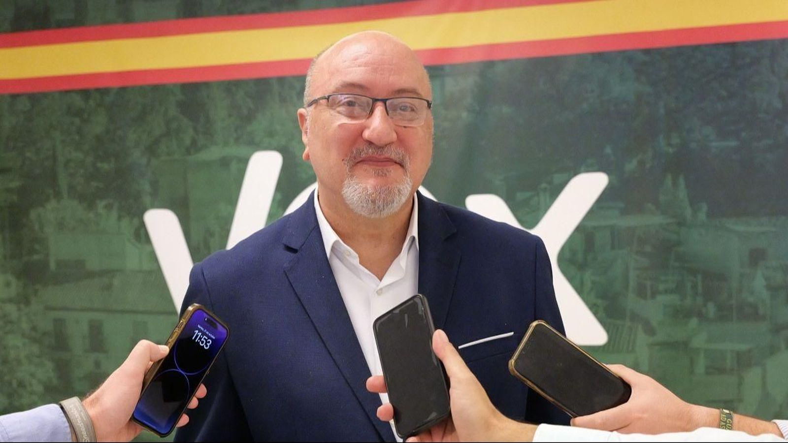 Ricardo López Olea, portavoz adjunto del Grupo Parlamentario de VOX en Andalucía y diputado por Granada