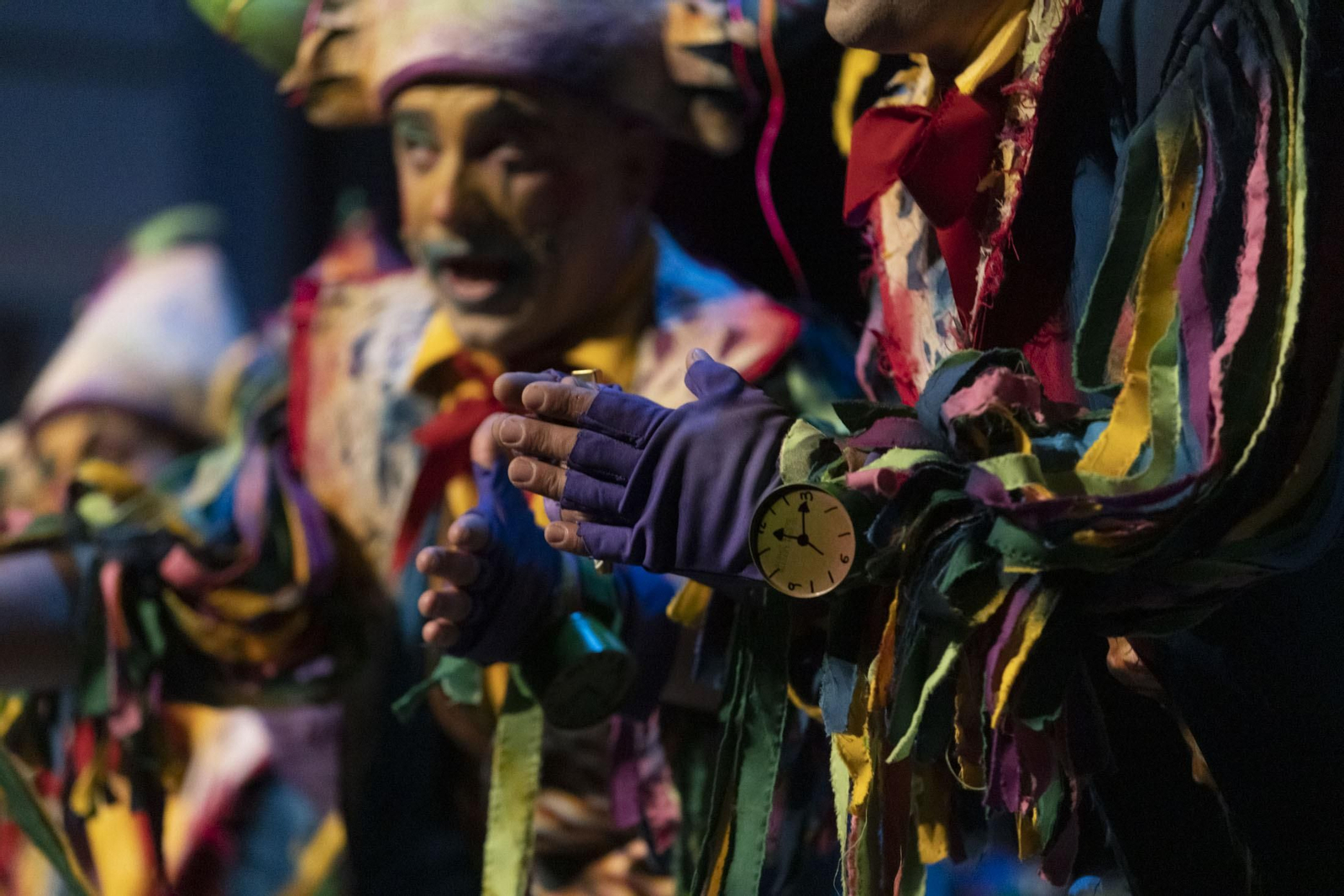 Imágenes de la actuación de la comparsa de Ayamonte 'Los desesperados' en el Carnaval Colombino