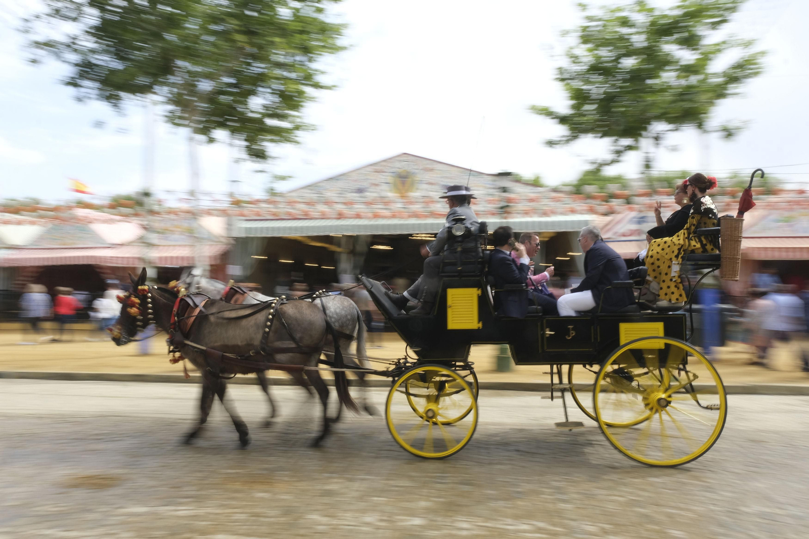 Ambiente un viernes de feria