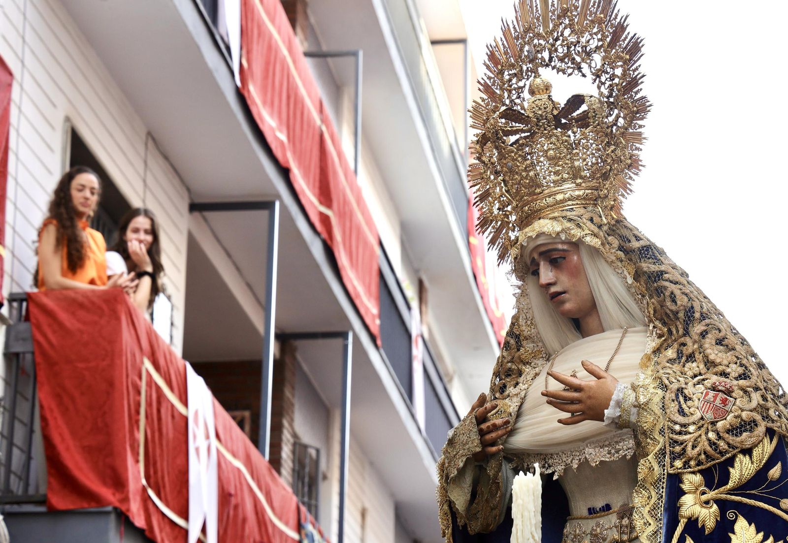 Traslado de la Virgen de la Amargura de Santa Ángela de la Cruz a San Pedro