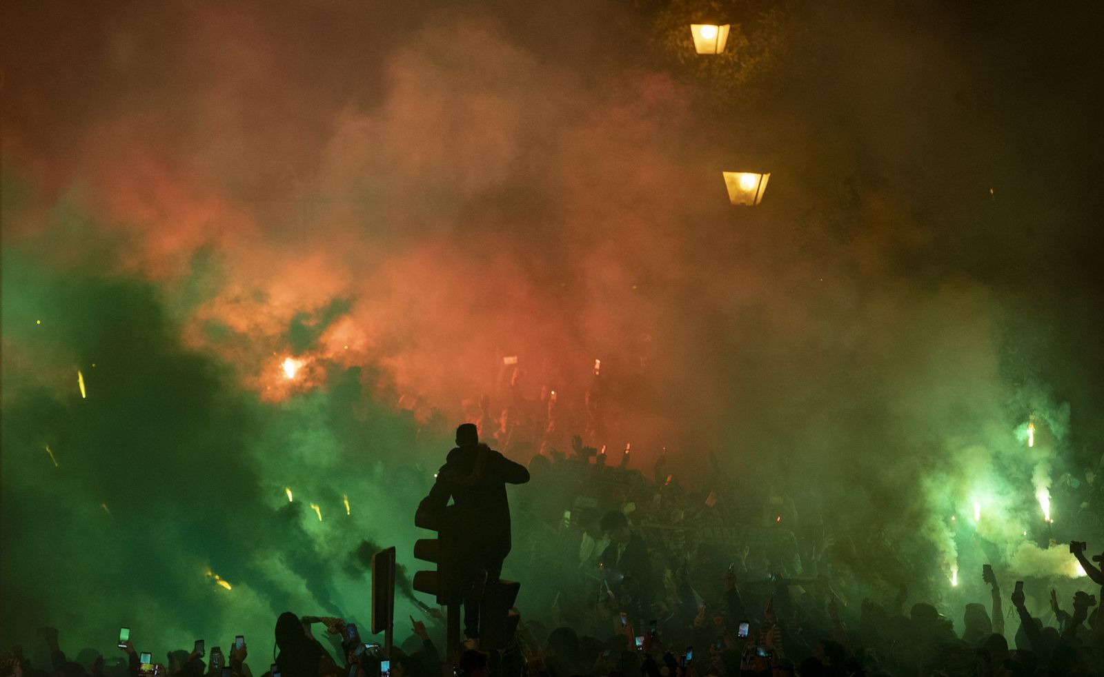 El ambiente previo al Betis-Sevilla Fc, en imágenes