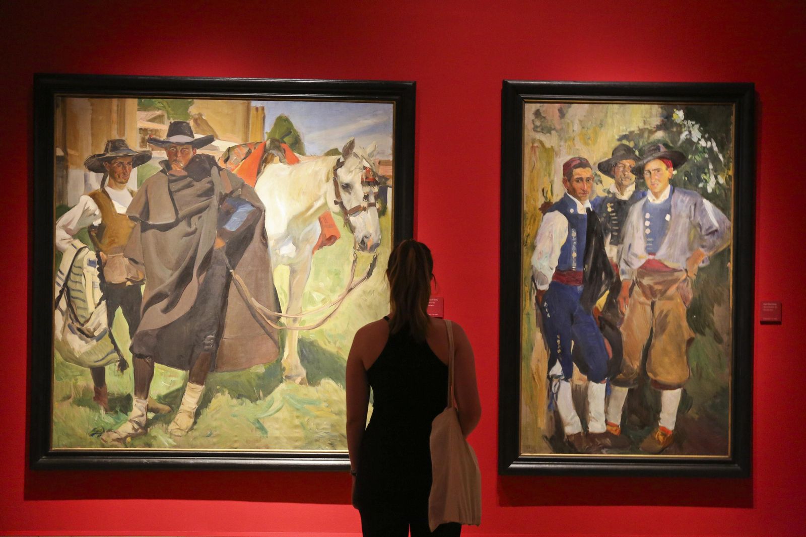 La exposición 'Sorolla tierra adentro' en el nuevo espacio de la Fundación Unicaja