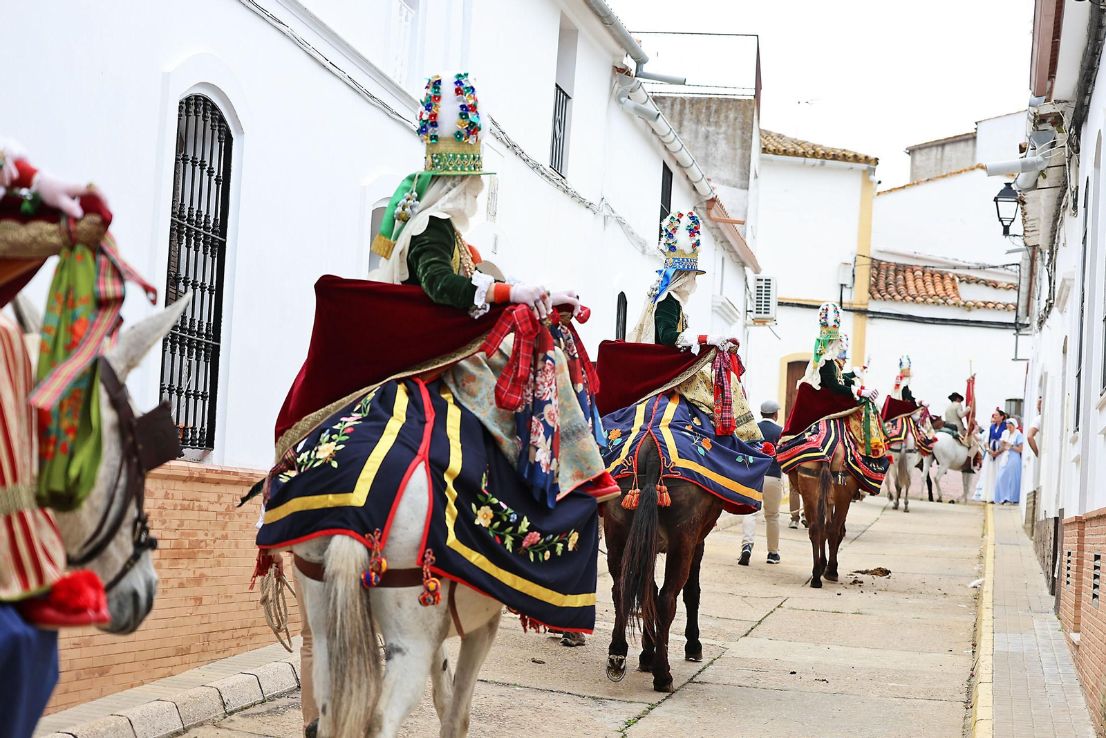 Las imágenes de la romería de San Benito Abad en el Cerro del Andévalo de Huelva