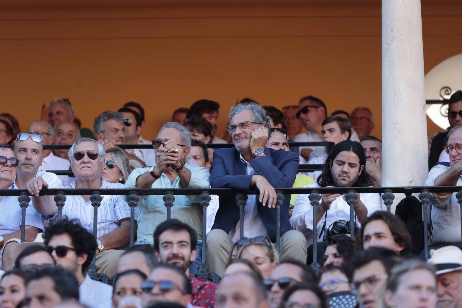 Ambiente en los tendidos de la Maestranza