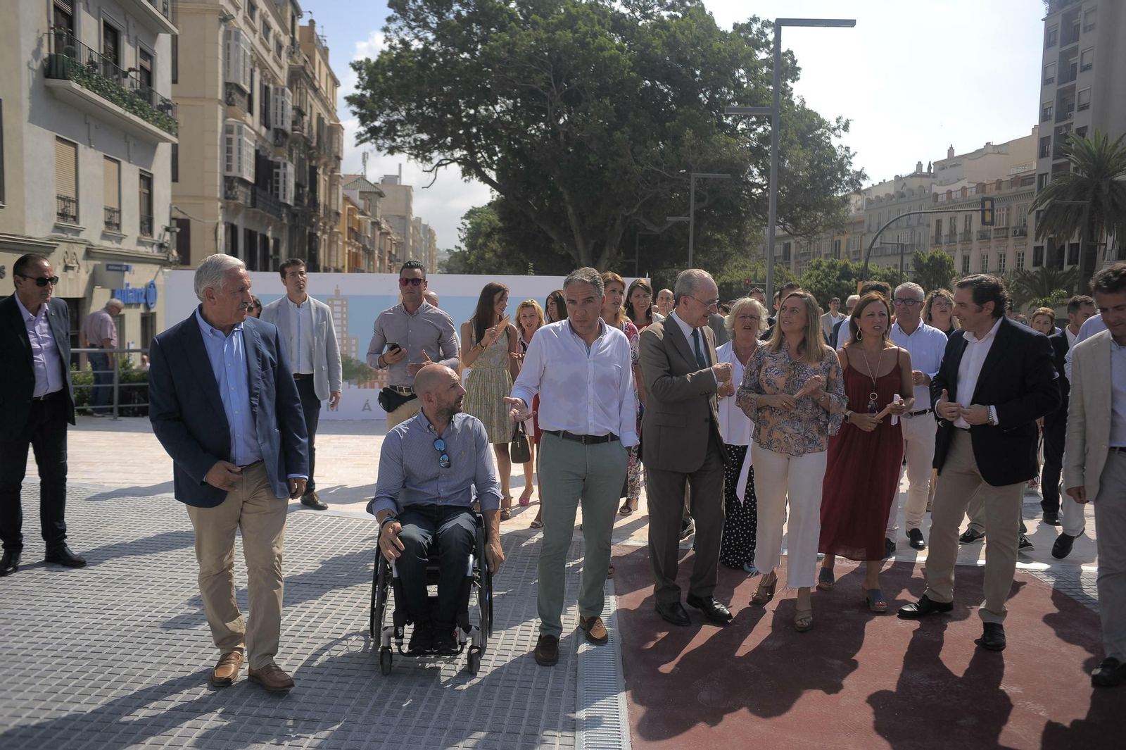Fotos de la inauguración de los trabajos de reurbanización de la Alameda Fotos de la inauguración de los trabajos de reurbanización de la Alameda