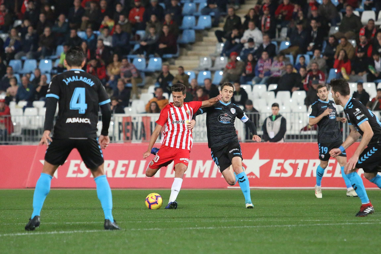 El Almería-Lugo, en imágenes