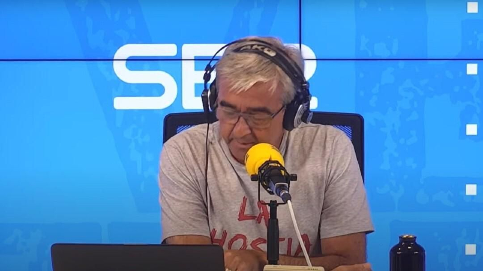 Carles Francino este lunes en la apertura de 'La Ventana'