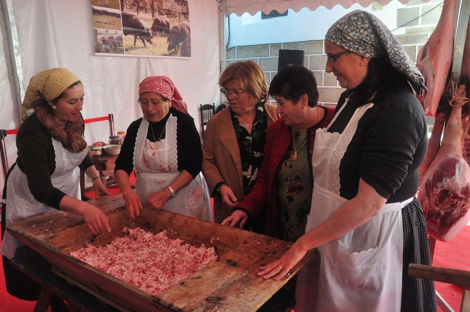 Un momento de la Fiesta de la Matanza del año pasado