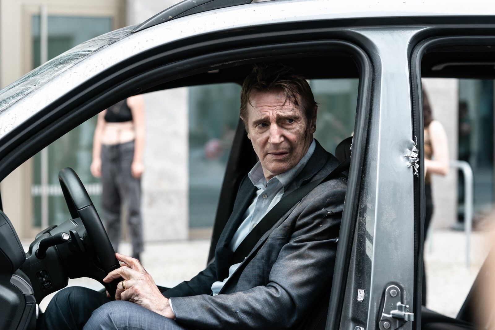 El actor Liam Neeson en la película.