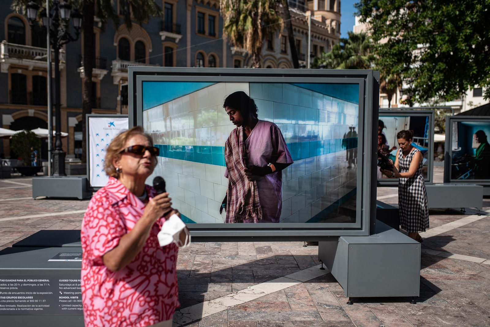 La presentación de la exposición de Cristina García Rodero "Tierra de Sueños" en imágenes