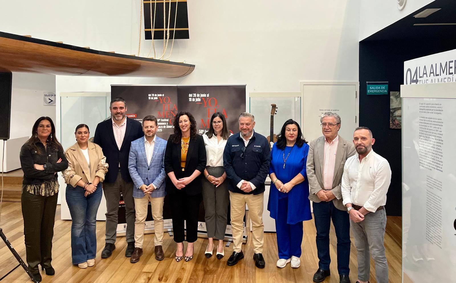 Acto oficial de la presentación del Festival de Flamenco y Danza de Almería.