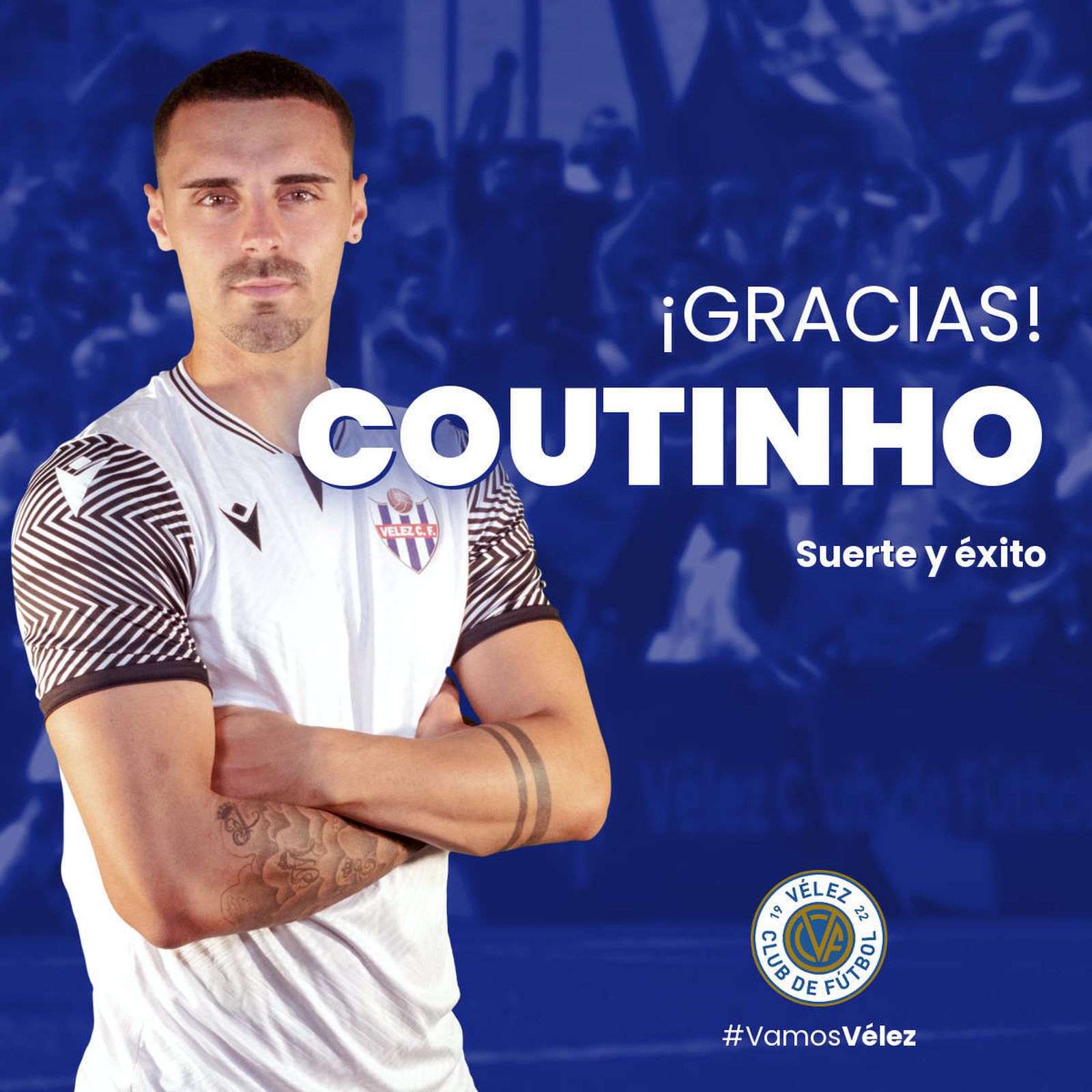 Coutinho, jugador del Vélez.