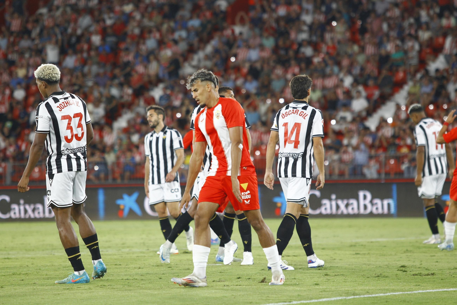 El partido U.D. Almería-C.D. Castellón en imágenes