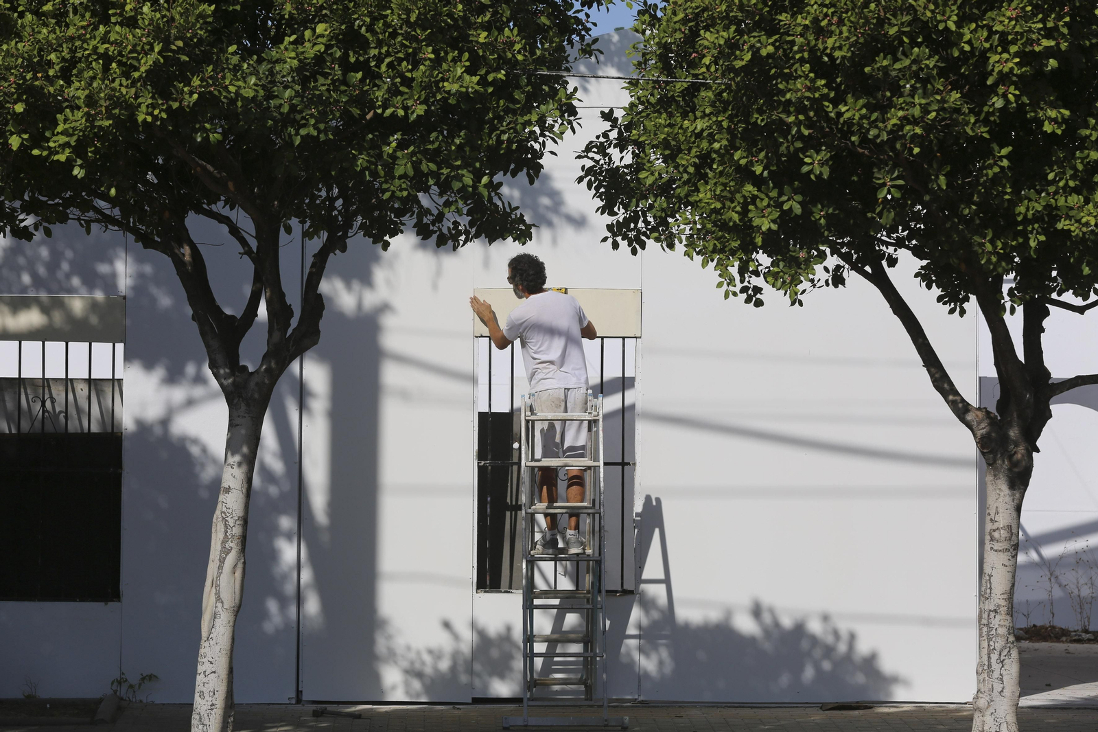 Las fotos de los preparativos para la Feria de Málaga 2019