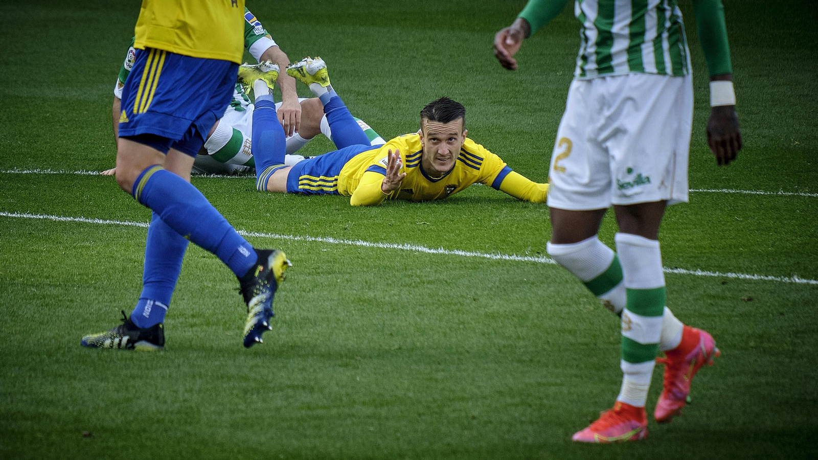 Partido Cádiz CF - Real Betis. Partido Cádiz CF - Real Betis.
