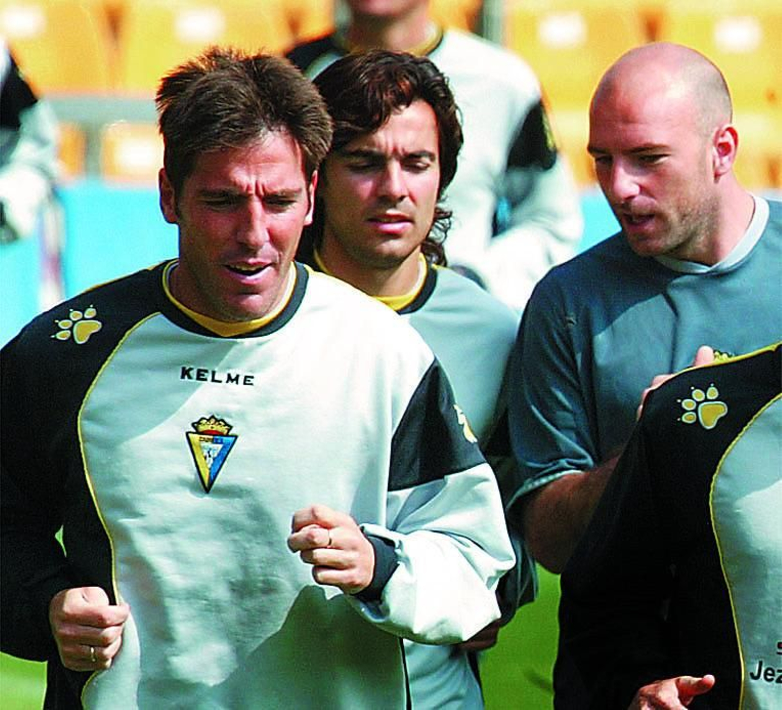 Berizzo, durante su etapa como jugador del Cádiz.