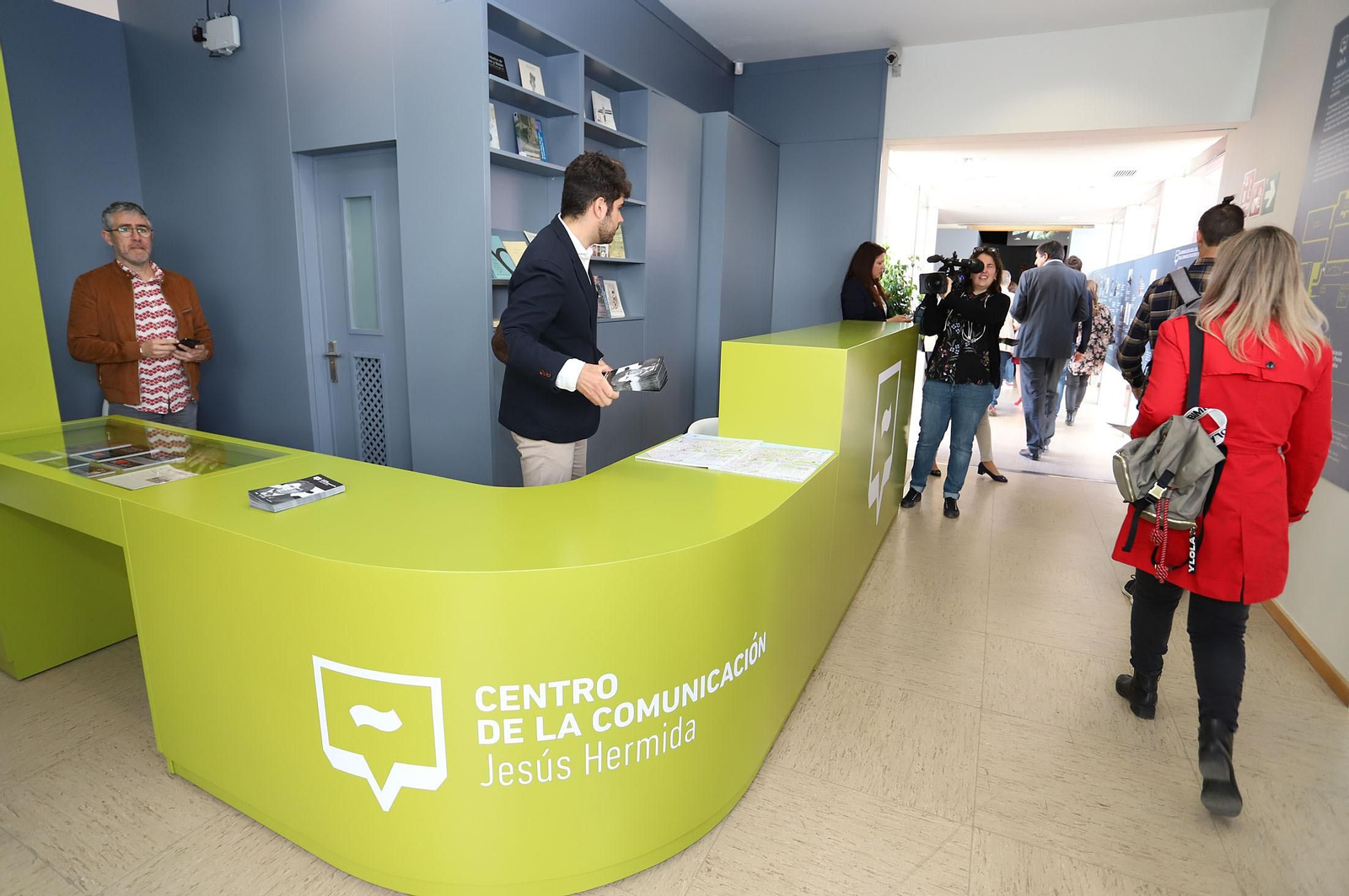El Centro de Comunicación "Jesús Hermida" abre sus puertas, en imágenes