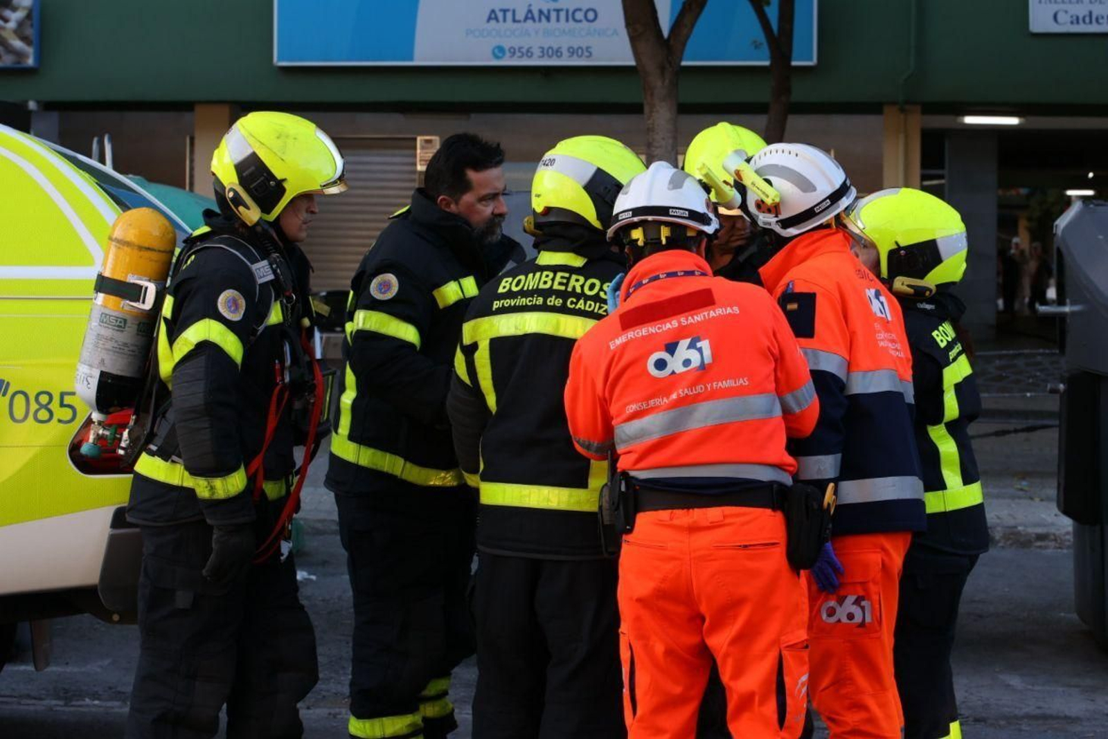Incendio en un décimo piso del Parque Atlántico
