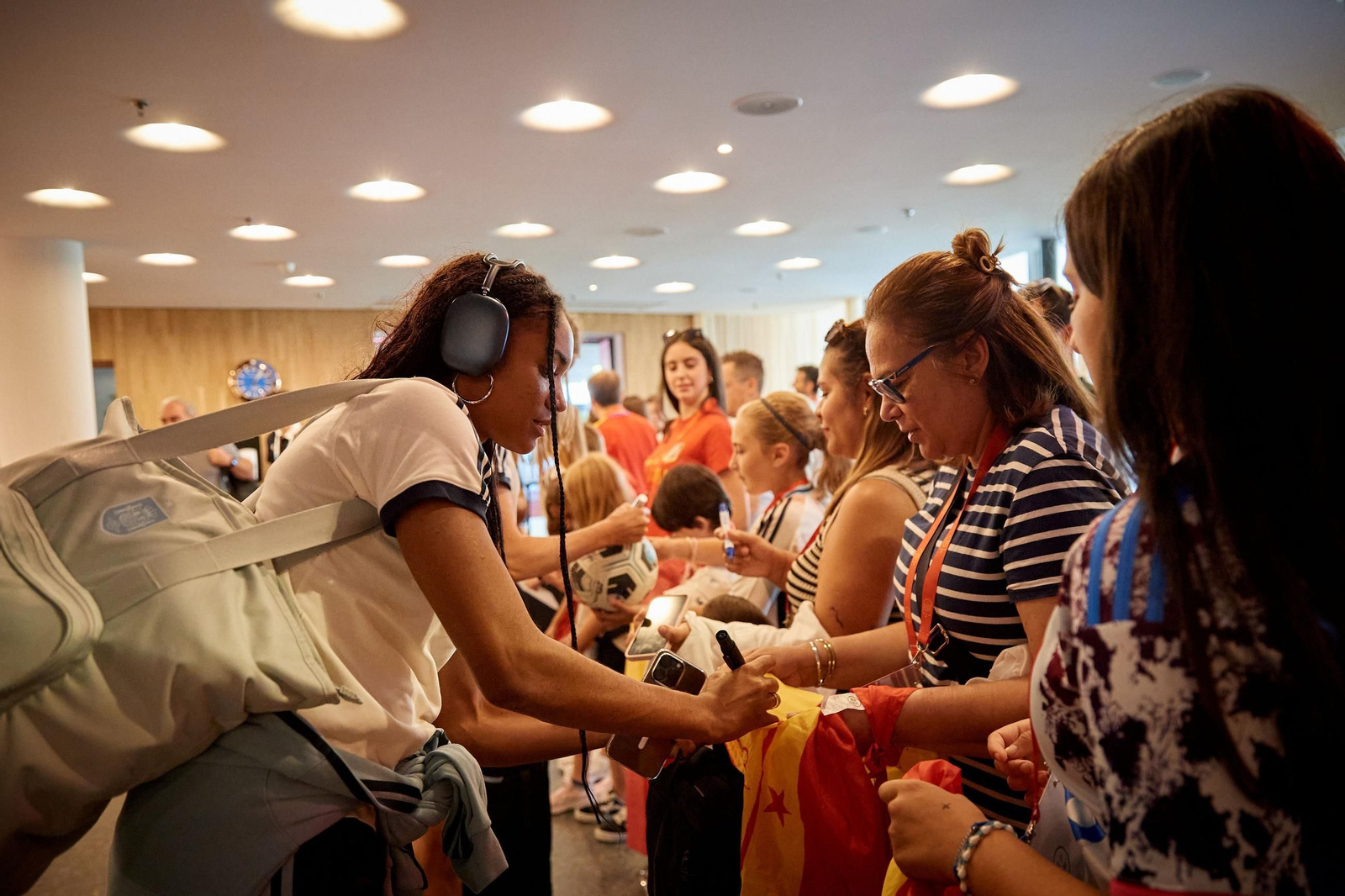 Las fotos de España antes de enfrentarse a Suiza en la Eurocopa femenina