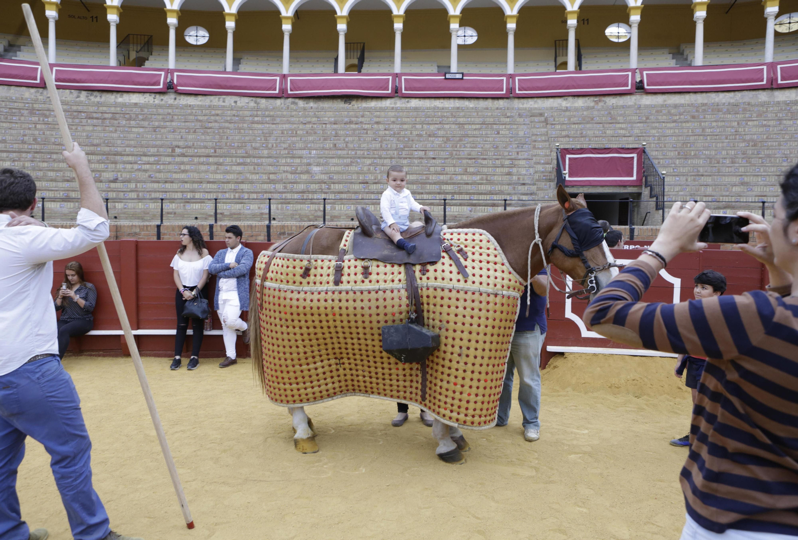 La jornada de puertas abiertas en la Maestranza, en imágenes