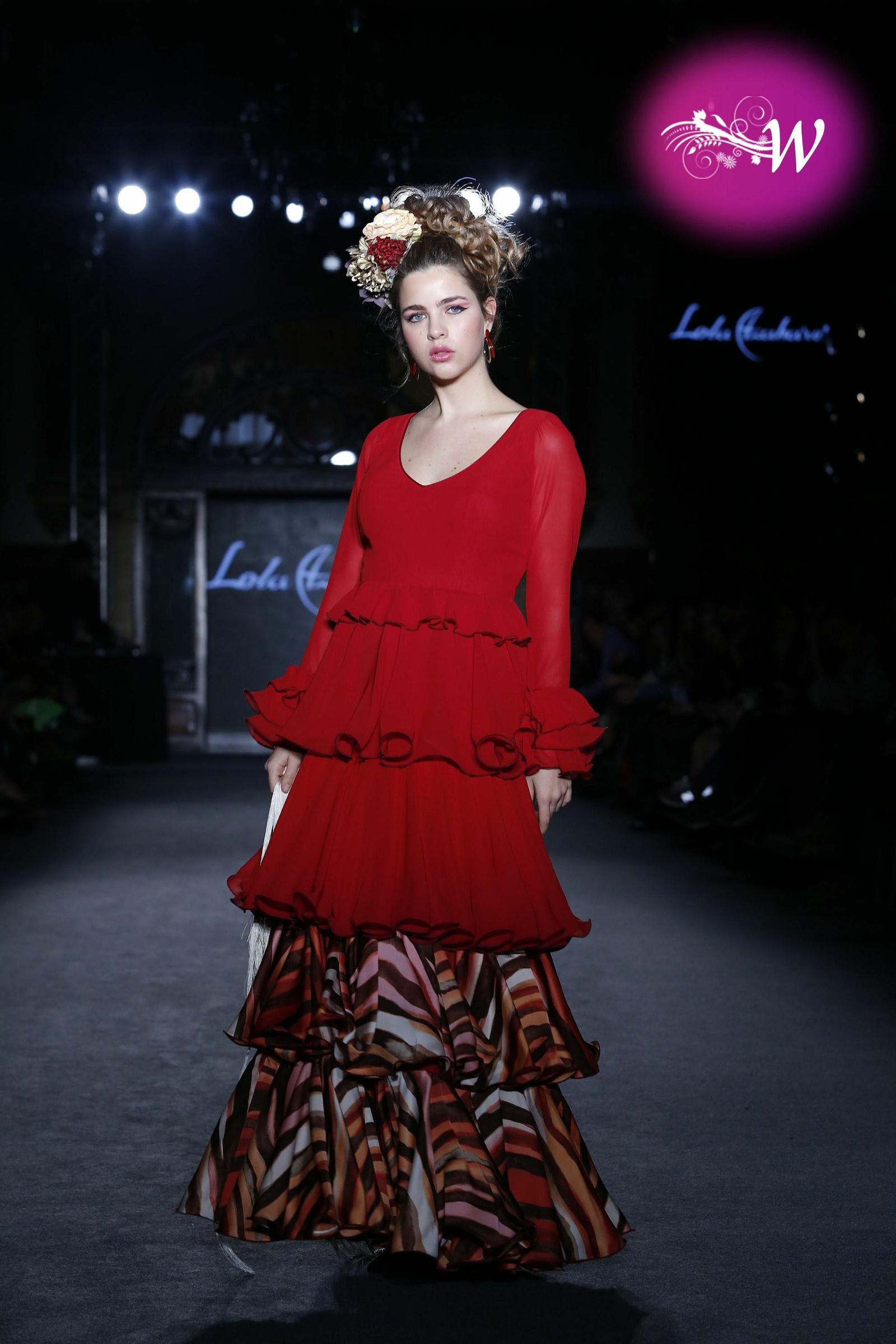 Lola Azahares en We Love Flamenco 2020, todas las fotos del desfile