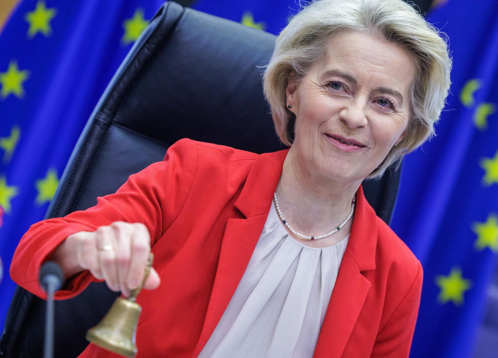 Ursula Von der Leyen, el pasado 4 de noviembre en la primera reunión del nuevo Colegio de Comisarios