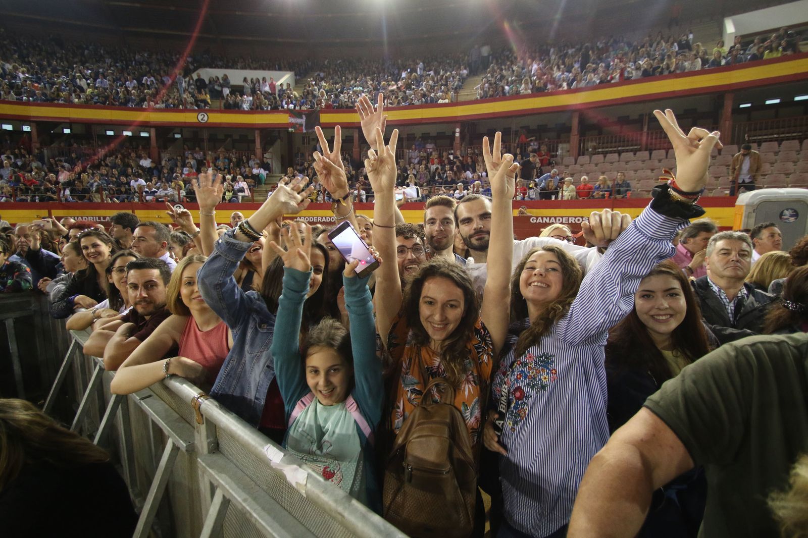 Las imágenes del concierto de Bisbal en la plaza de Toros de Roquetas de Mar