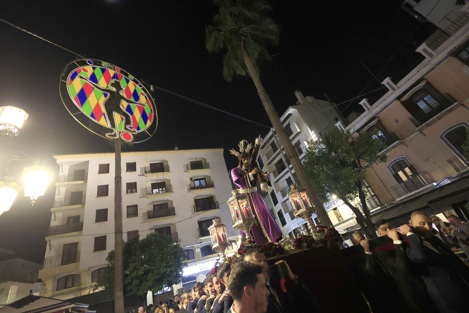 Las fotos del Nazareno en el Vía Crucis Oficial del Consejo de Hermandades de Algeciras