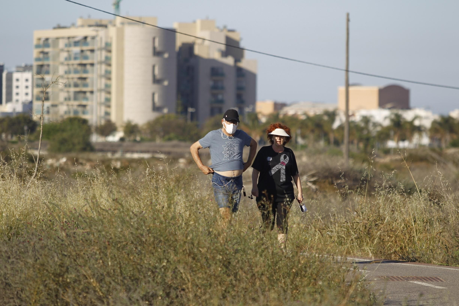Fotogalería domingo de deporte en coronavirus. COVID-19. Almería