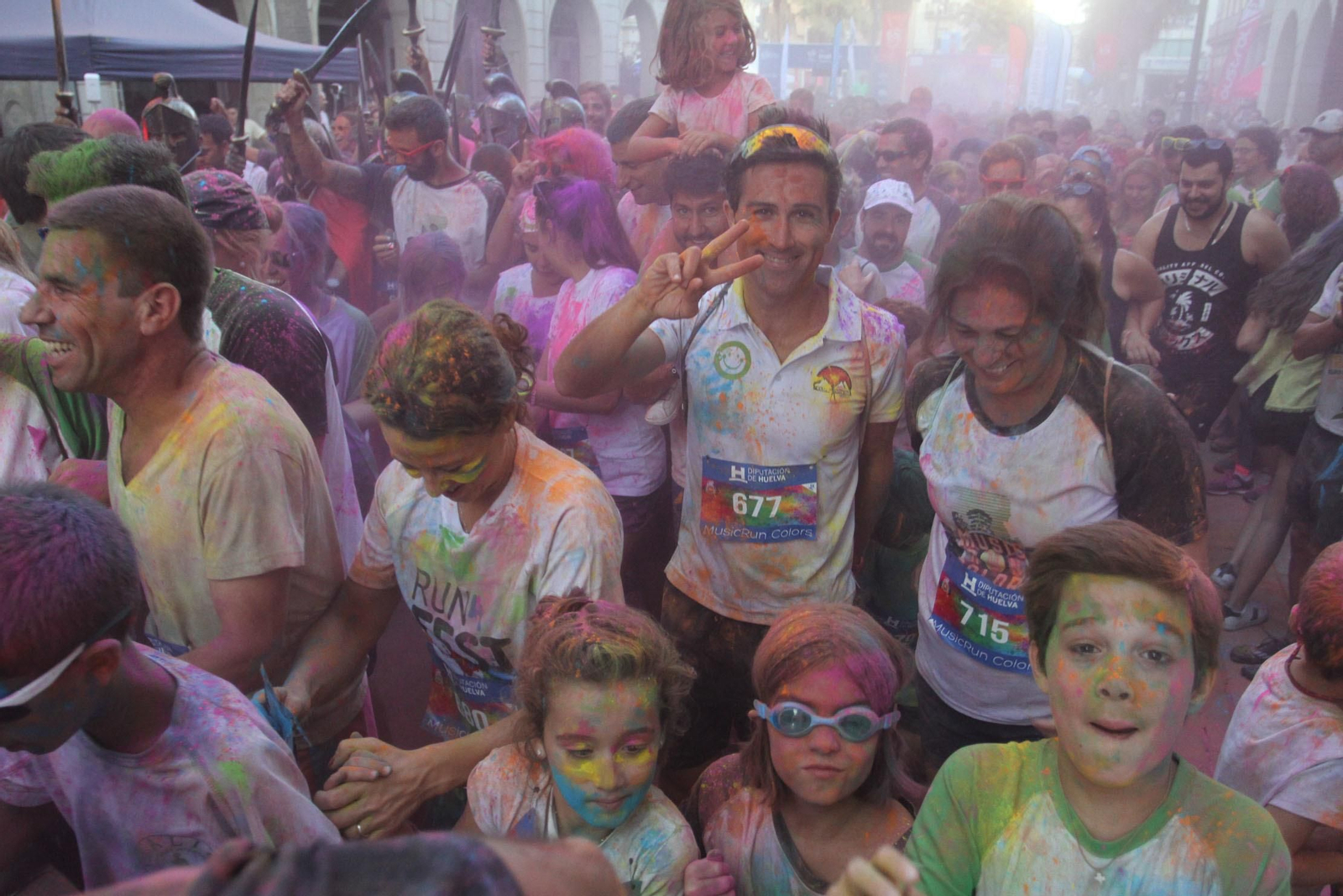 Music Colour run en Huelva