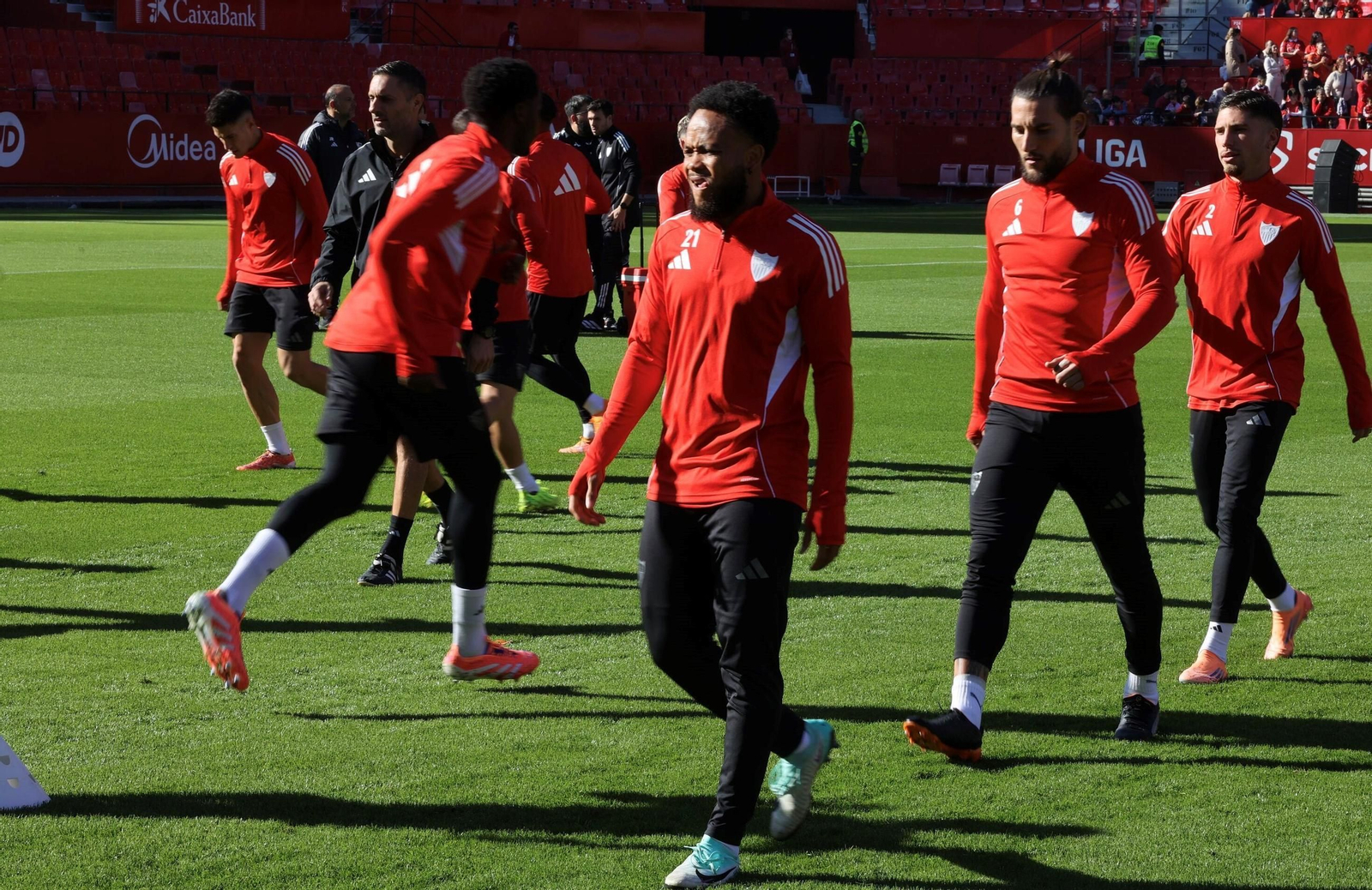 Las fotos de la previa del derbi Sevilla-Betis