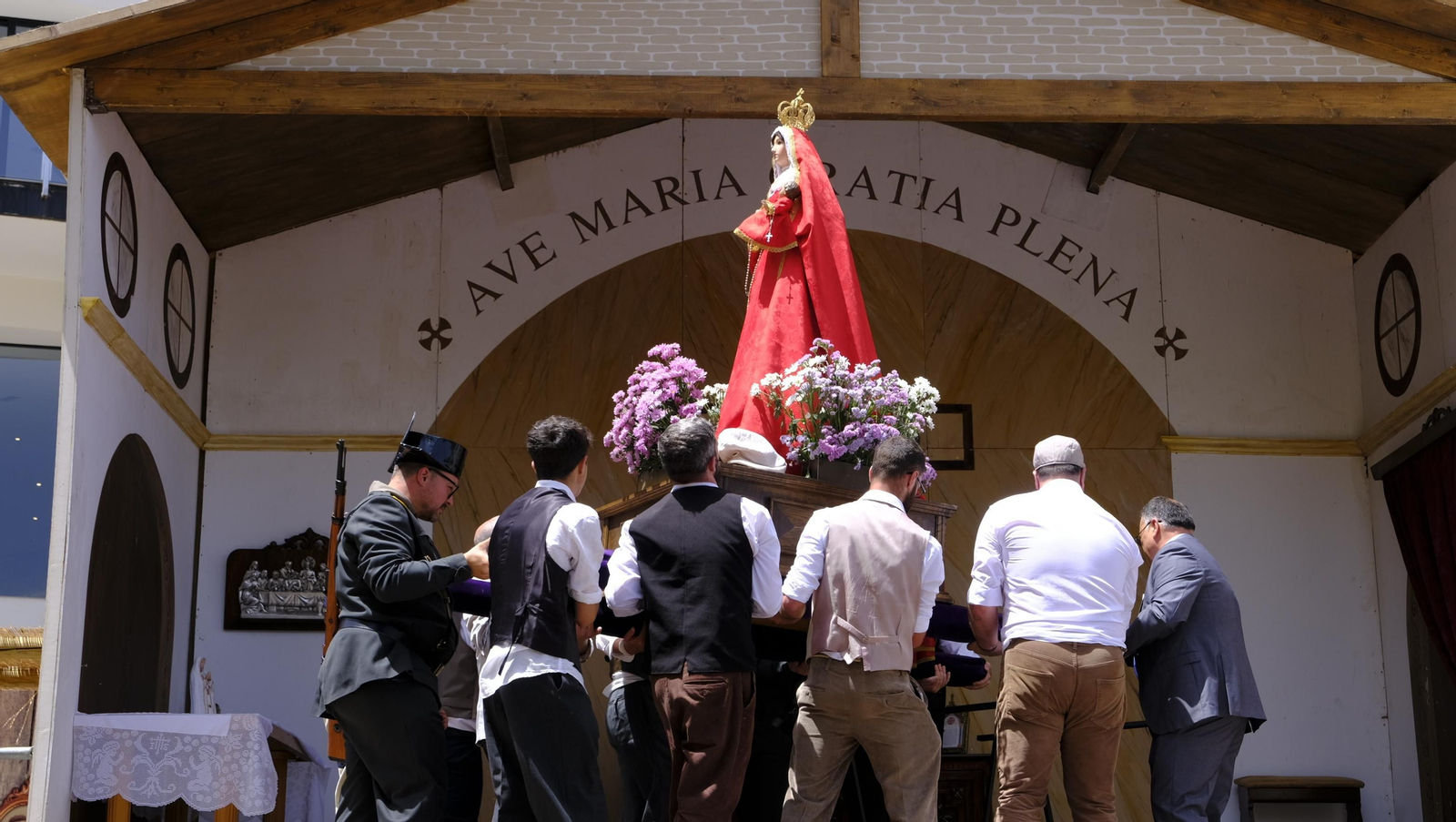 Imágenes de la Recreación Histórica Canteros y Caciques, en Macael
