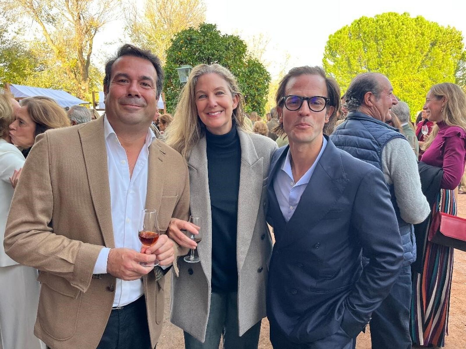 Reunión de la familia  Domecq por Navidad