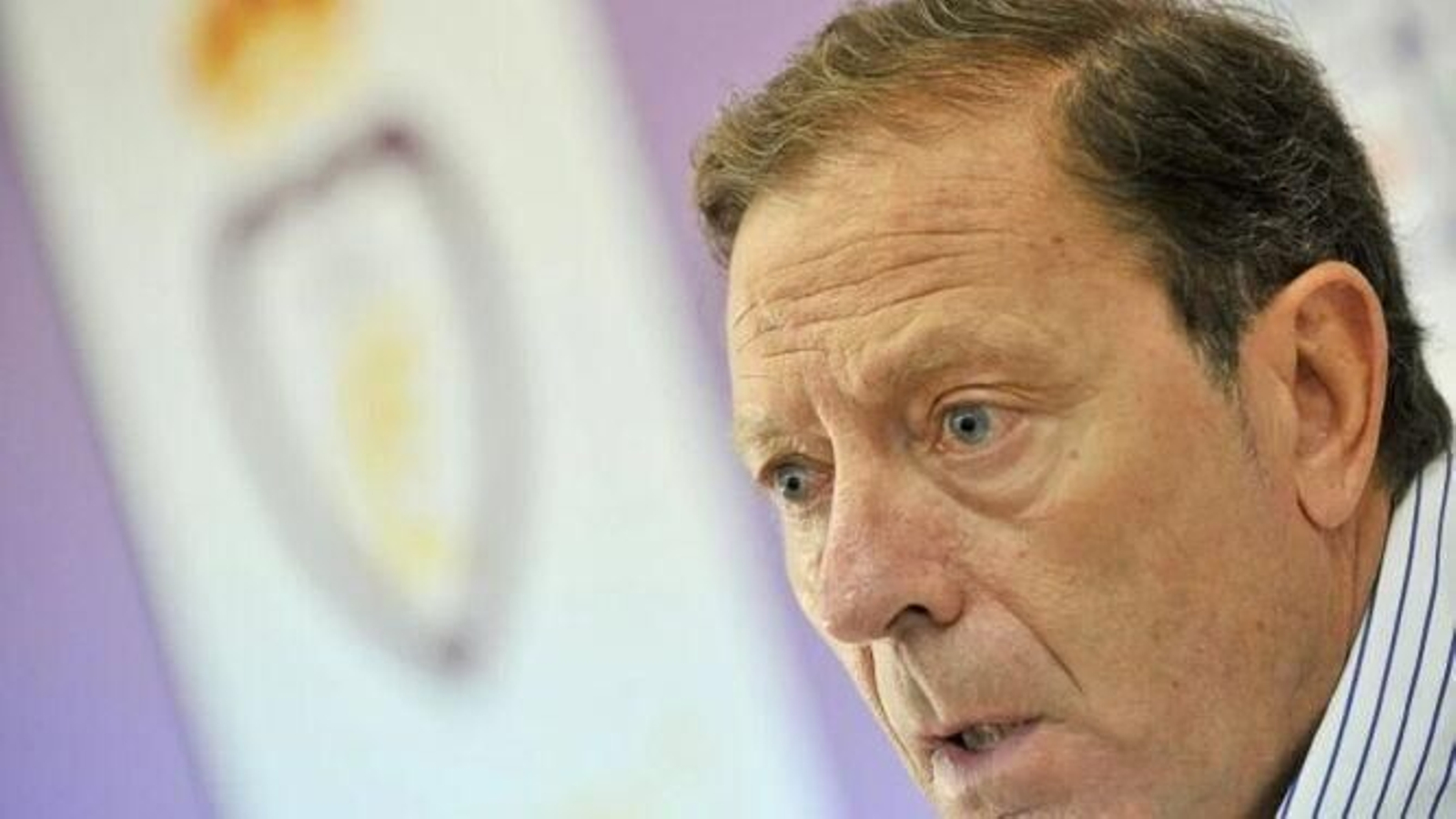 Higinio Vilches, en su etapa como presidente del Real Jaén.