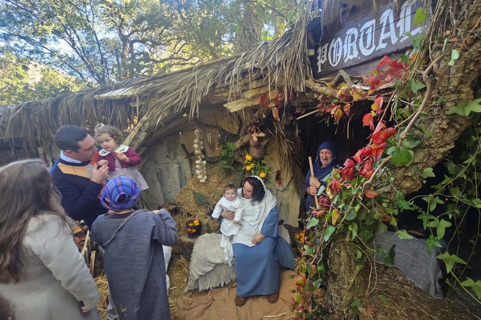 Las fotos de la inauguración del Belén Viviente de Pelayo en Algeciras