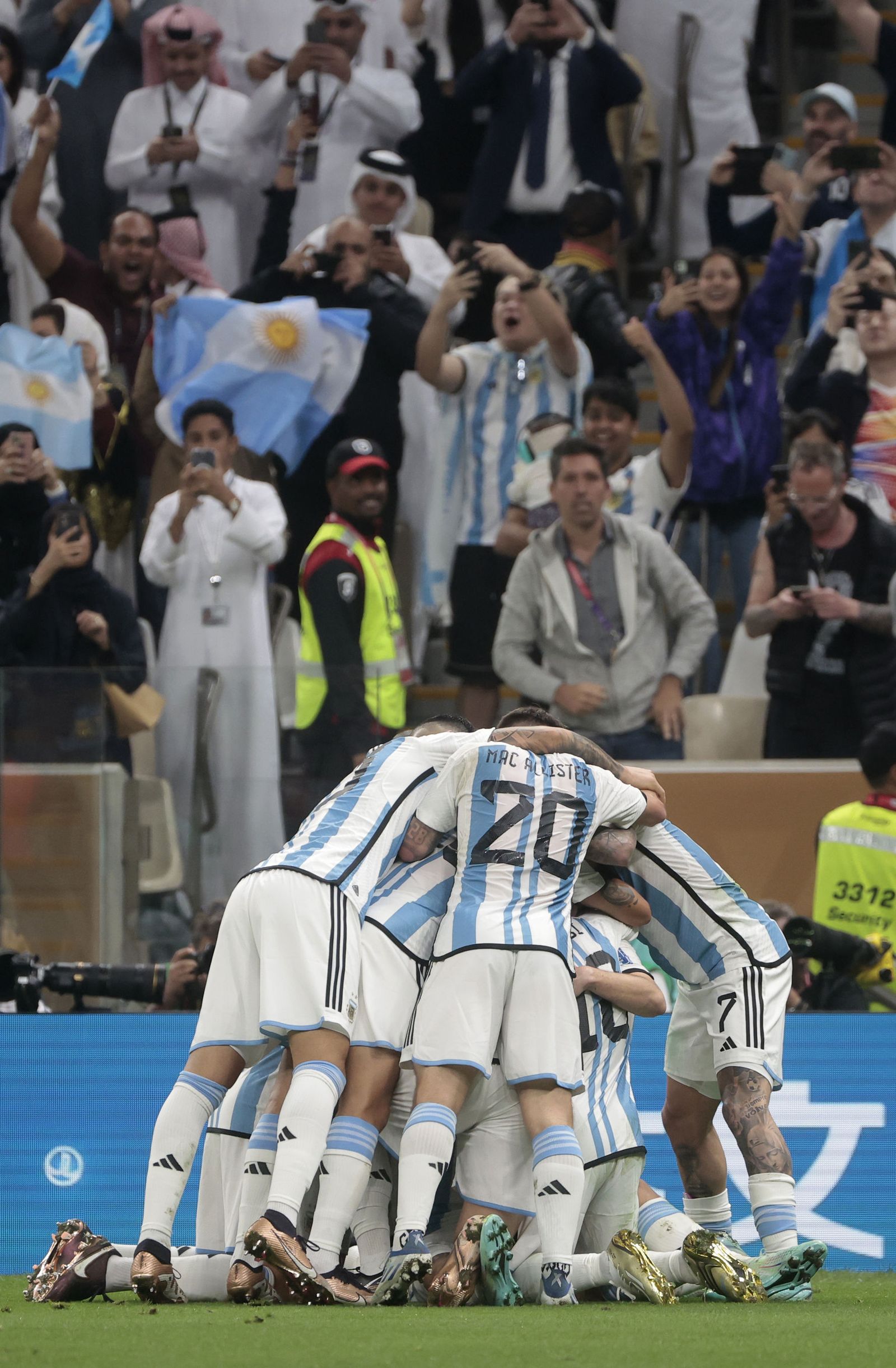 Final del Mundial de Qatar: Argentina-Francia, en imágenes