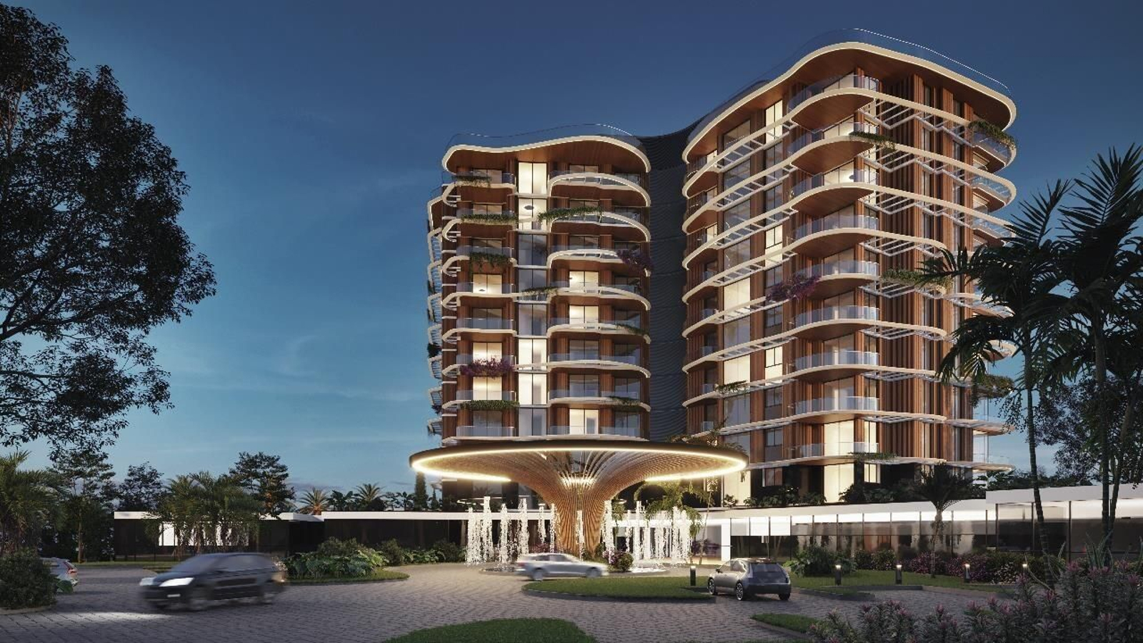 Una infografía de cómo quedará el hotel Incosol tras el proyecto de renovación.