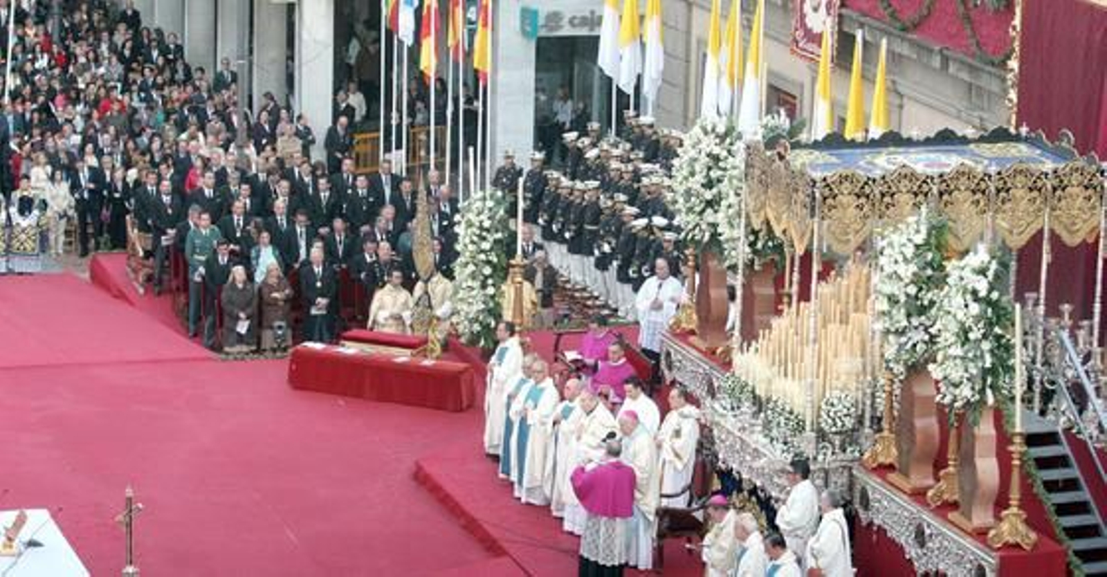 Coronación canónica de la Virgen de la Victoria.

Foto: Josué Correa
