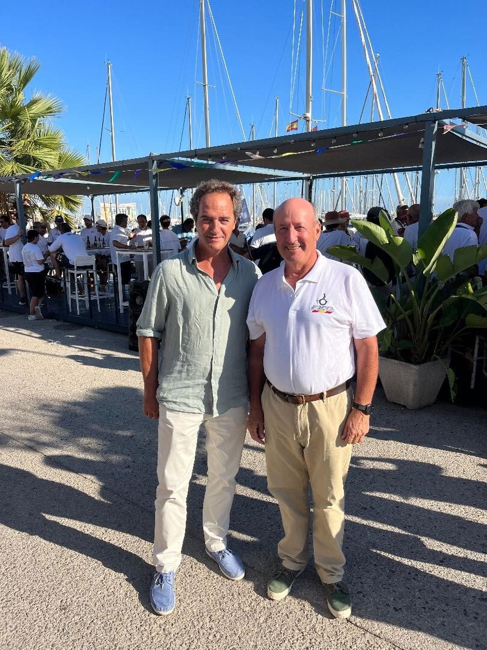 Felipe Buendía con Rafael Domecq.