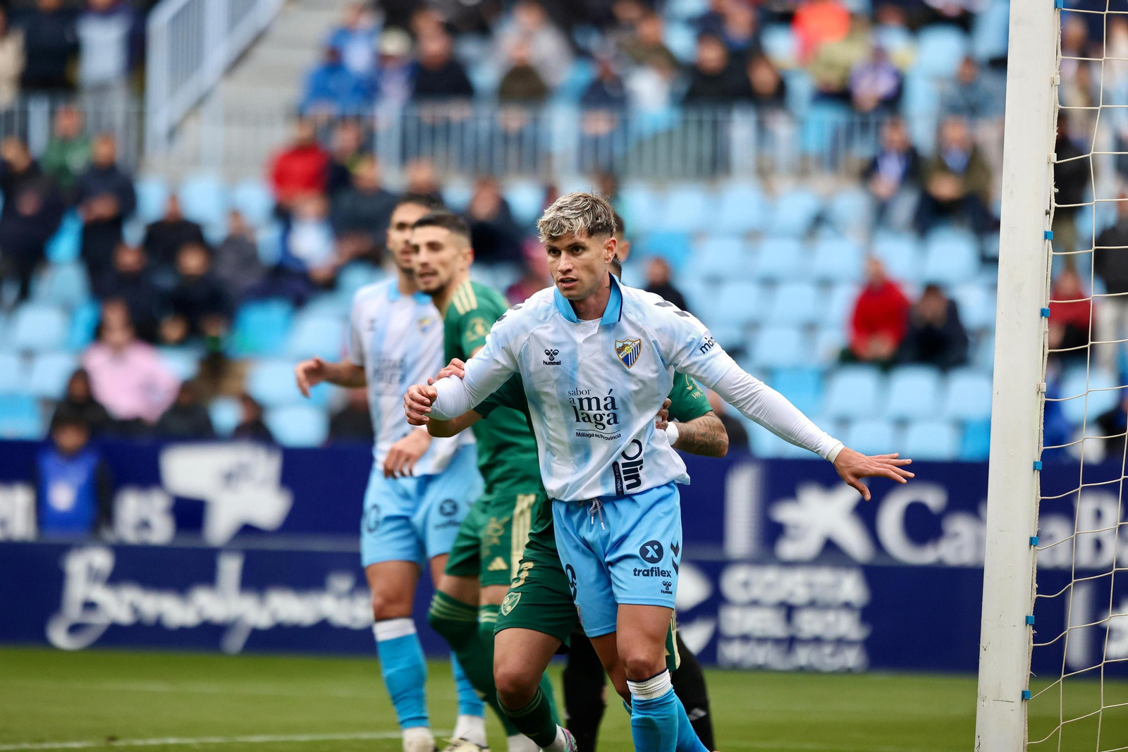 El Málaga CF-Linares Deportivo, fotos El Málaga CF-Linares Deportivo, fotos