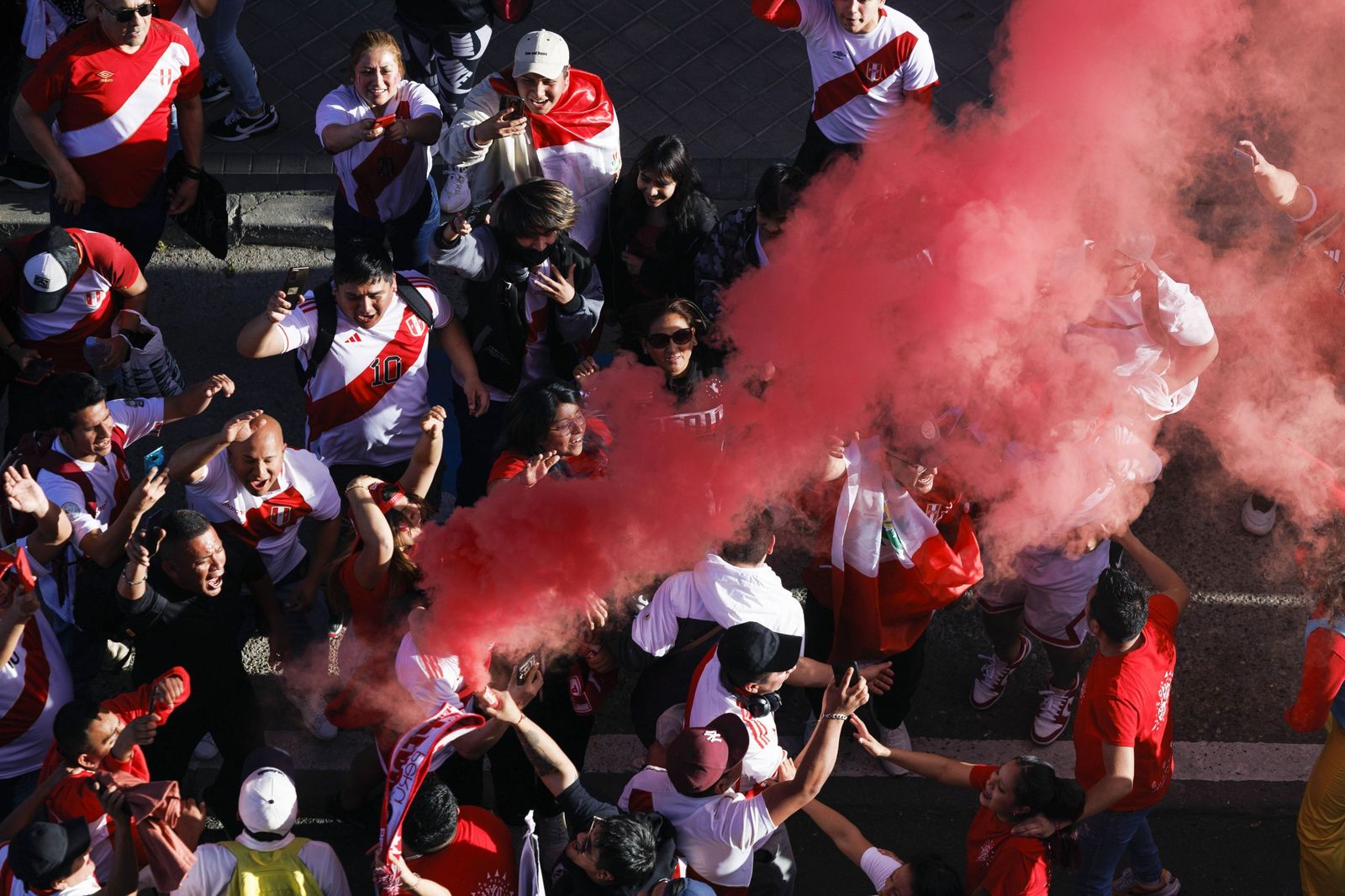 Las fotos del Marruecos - Perú en Madrid