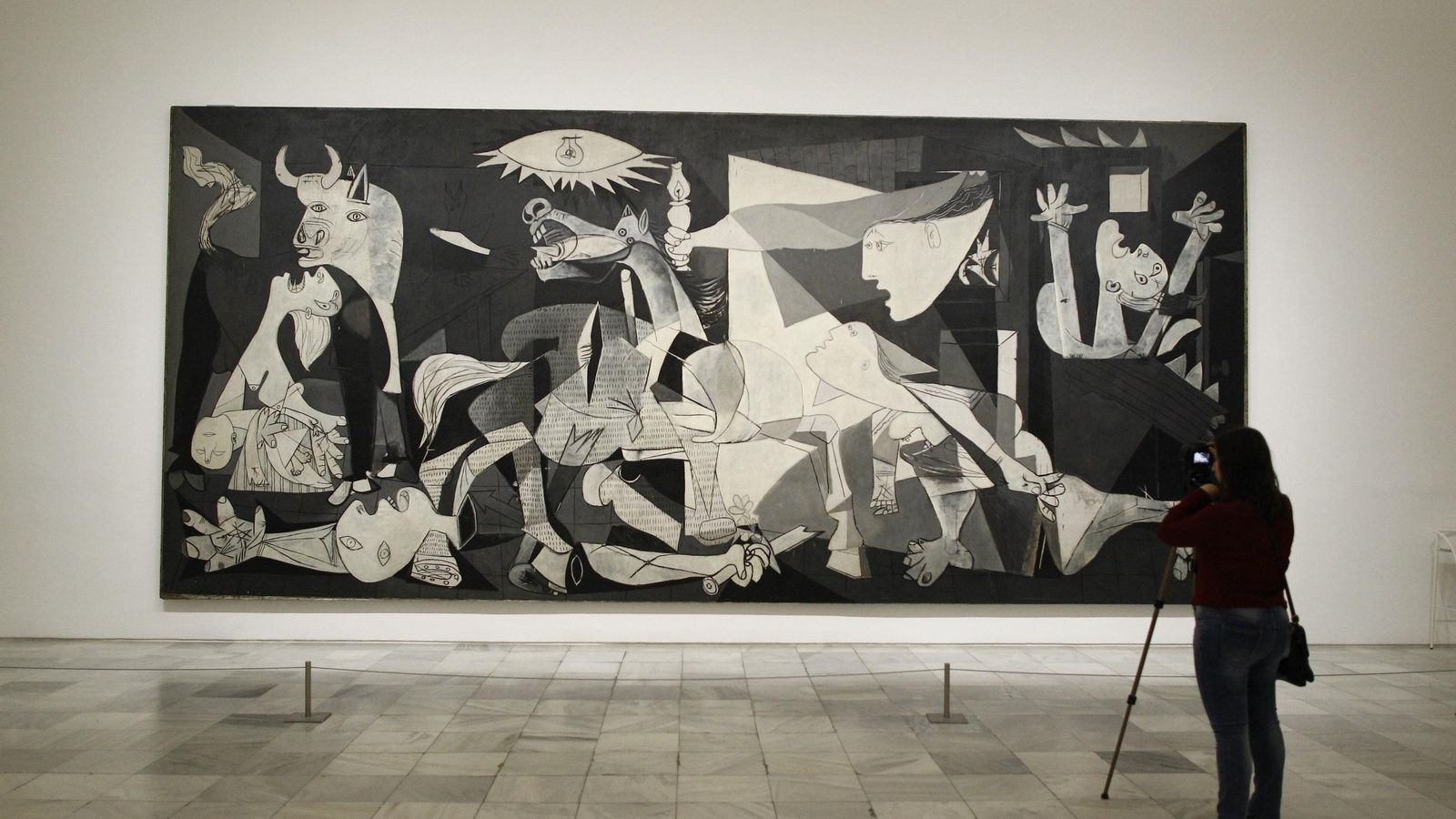 El 'Guernica ' de Pablo Picasso, en el Museo Reina Sofía de Madrid. El 'Guernica ' de Pablo Picasso, en el Museo Reina Sofía de Madrid.