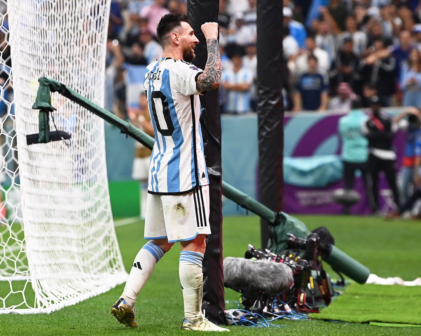 Las fotos de Messi contra Croacia