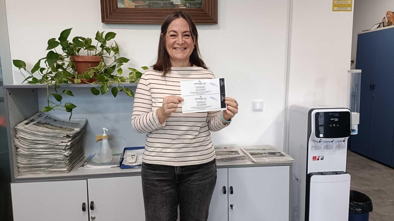 Rocío Romero Martín, una de las ganadoras del pasado sorteo