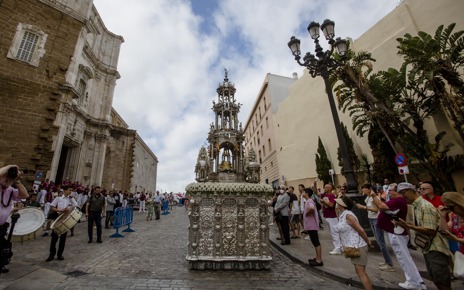 Las imágenes de la procesión del Corpus
